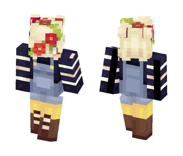 Download Free Flower Skin for Minecraft image 1. Flower - Female Minecraft ...