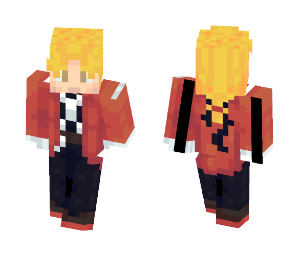 Edward Elric (Fullmetal Alchemist) - Male Minecraft Skins - image 1