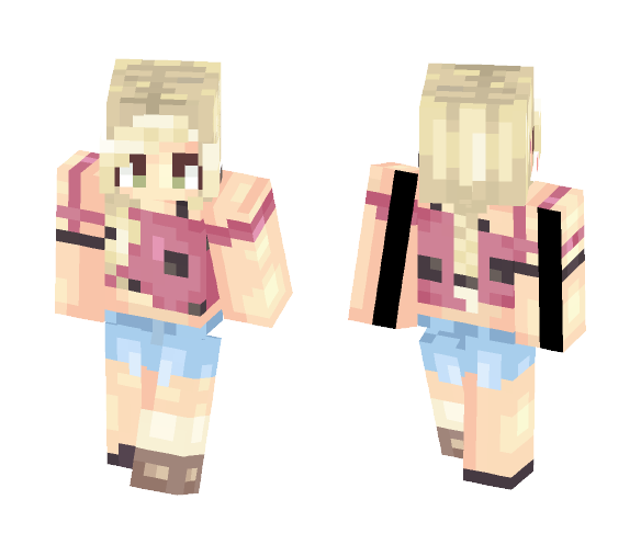LadyBeetle Bland - Female Minecraft Skins - image 1