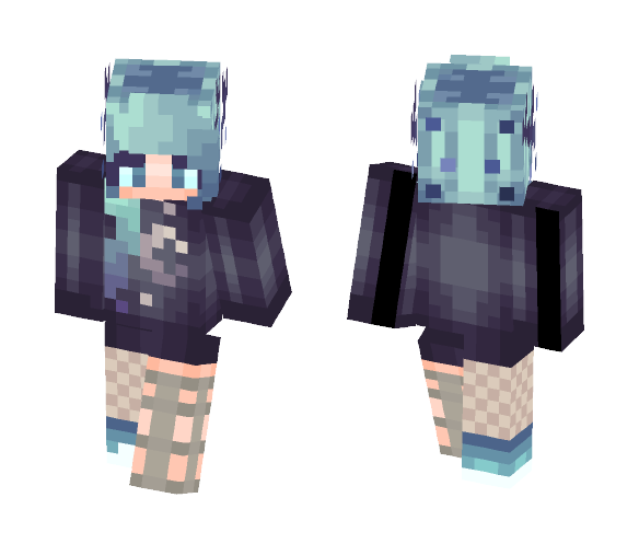 ???? | Just go with the flow. - Female Minecraft Skins - image 1