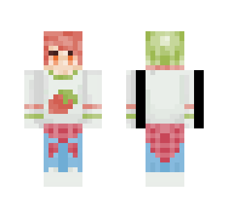 strawberry milk | for fry - Interchangeable Minecraft Skins - image 2