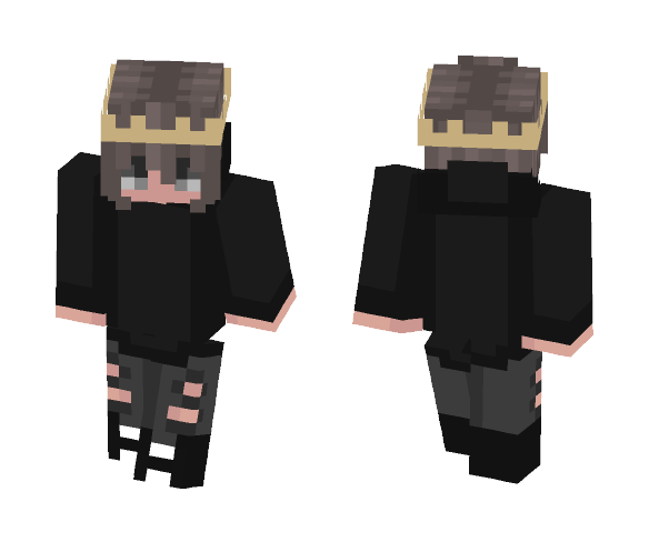 the king emo - Male Minecraft Skins - image 1