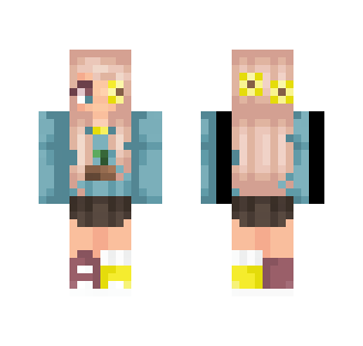 SunFlower Frenzy - Female Minecraft Skins - image 2