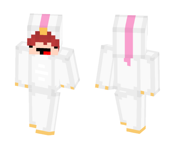 Unicorn Noob Onsie - [Randomness] - Male Minecraft Skins - image 1