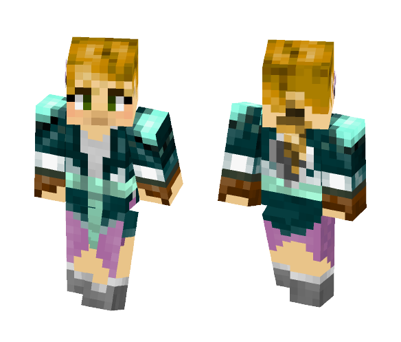 PlanetCrafting's YouTuber Skin! - Female Minecraft Skins - image 1