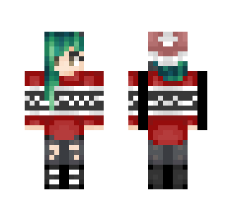 oc's Winter style for Christmas - Christmas Minecraft Skins - image 2