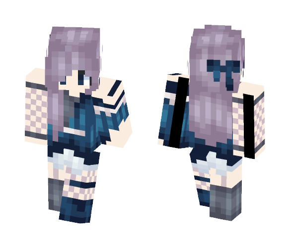 Purple Mist - Female Minecraft Skins - image 1