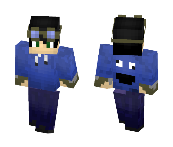 My old skin (Shaded and fixed) - Male Minecraft Skins - image 1