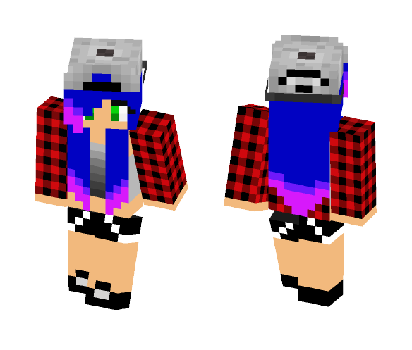 Flannel Girl - Girl Minecraft Skins - image 1