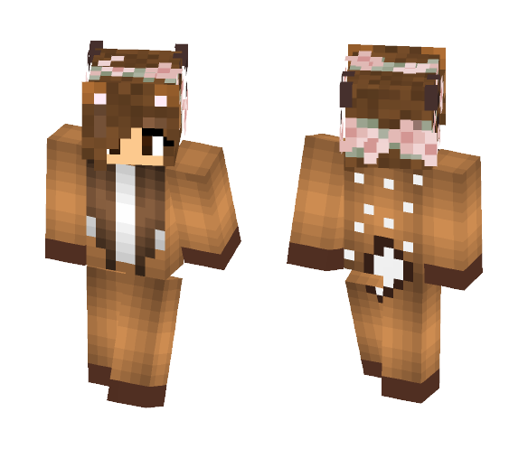Deer Girl - Girl Minecraft Skins - image 1