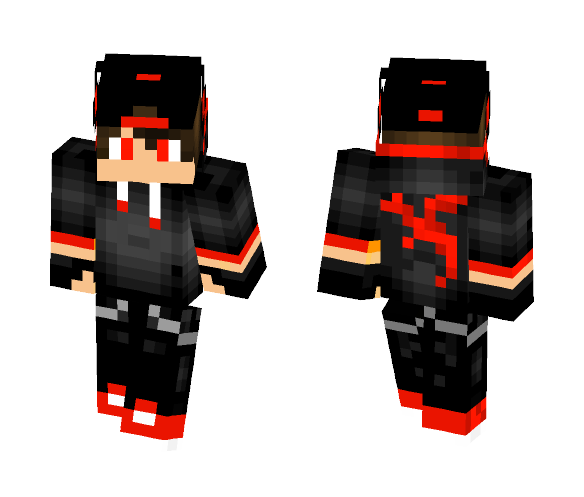 Red Dragon Teen - Male Minecraft Skins - image 1