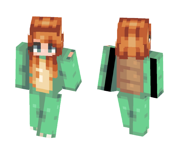 I like turtles ???? - Female Minecraft Skins - image 1