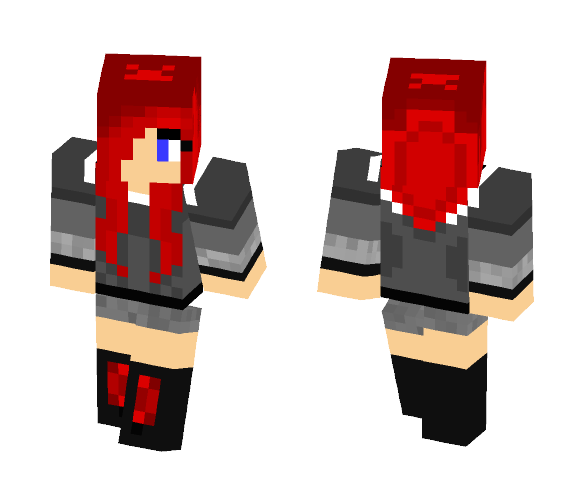 Minecraft Girl Skins With Red Hair All in one Photos.