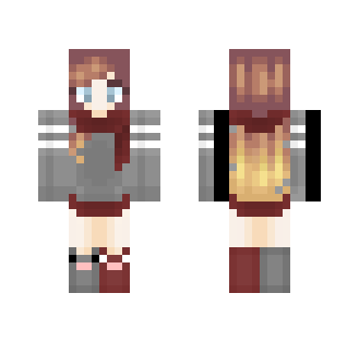 Cozγ Wιητεr | Aυτυmη - Female Minecraft Skins - image 2