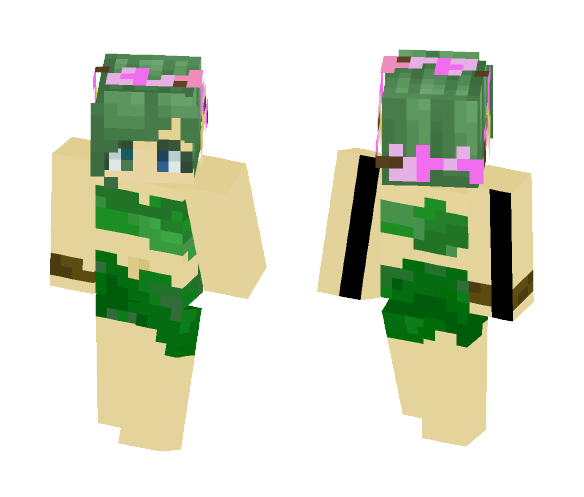 Elf gal with short hair :V - Female Minecraft Skins - image 1