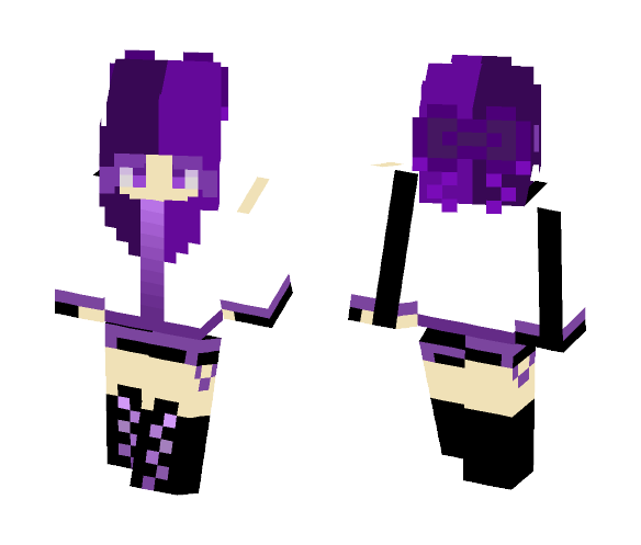 *~~*|Purple Soda|*~~* - Female Minecraft Skins - image 1