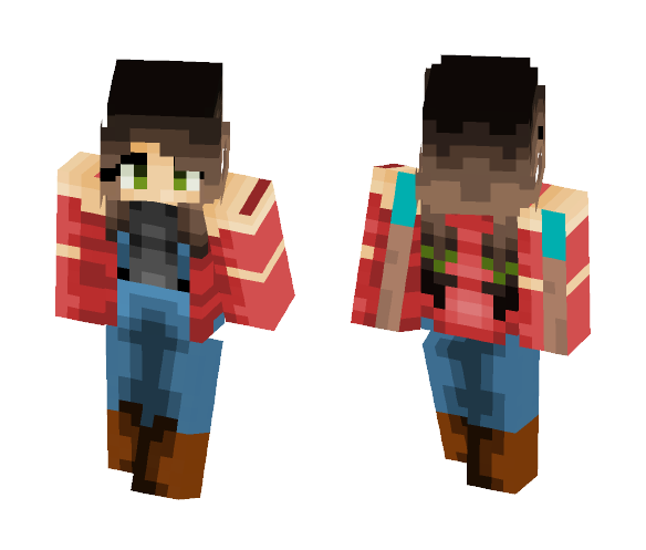Melanie // Teenager Girl // IDK - Girl Minecraft Skins - image 1