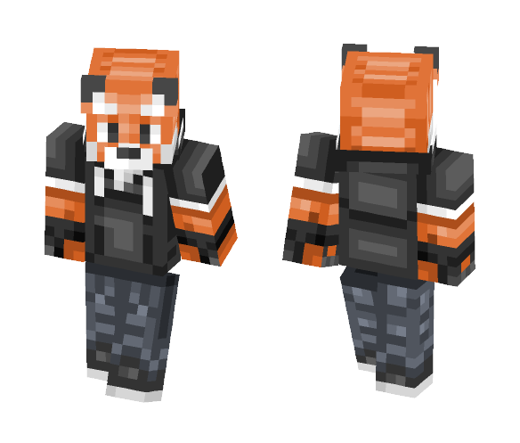 Furry | Foxy Punk - Male Minecraft Skins - image 1