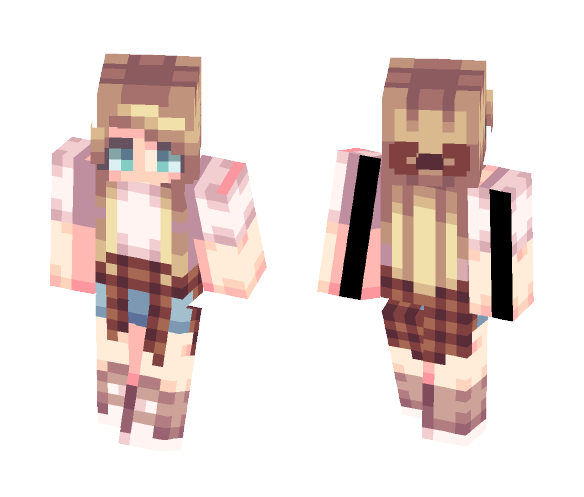 Anchor / ST with Clia - Female Minecraft Skins - image 1