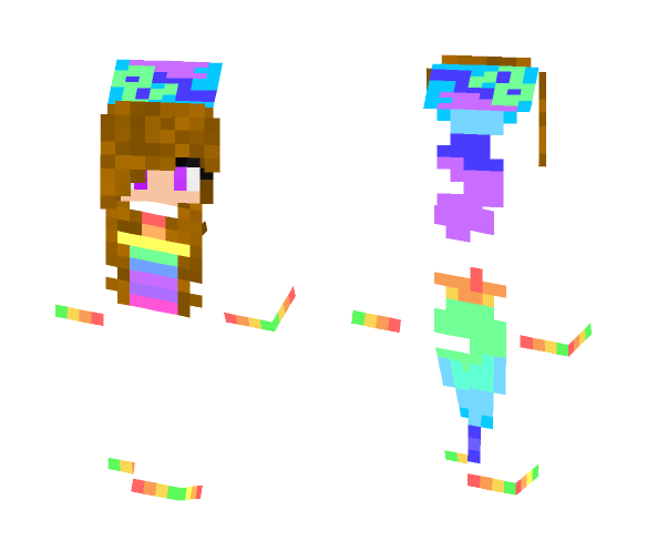 Unicorn girl - Girl Minecraft Skins - image 1