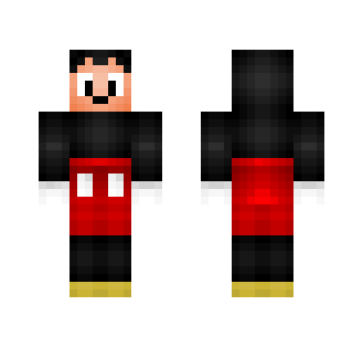 Mickey Mouse Skin - Male Minecraft Skins - image 2