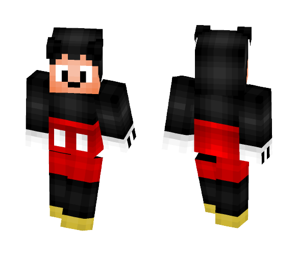 Mickey Mouse Skin - Male Minecraft Skins - image 1