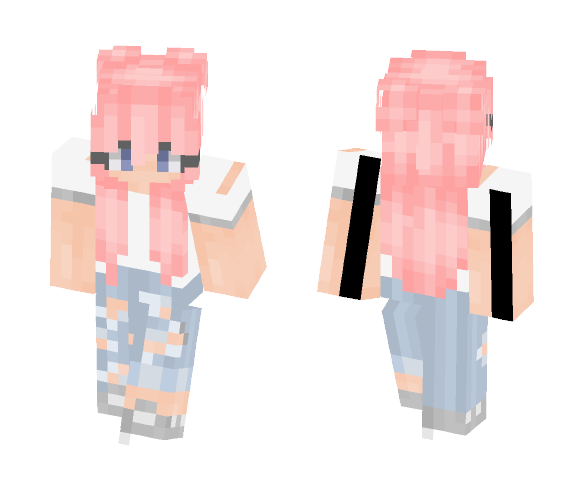 x First Official OC? x - Female Minecraft Skins - image 1