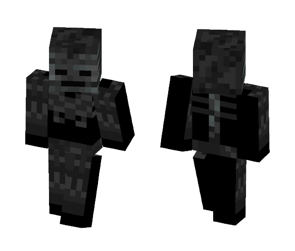 Wither Skeleton (super accurate) - Interchangeable Minecraft Skins - image 1