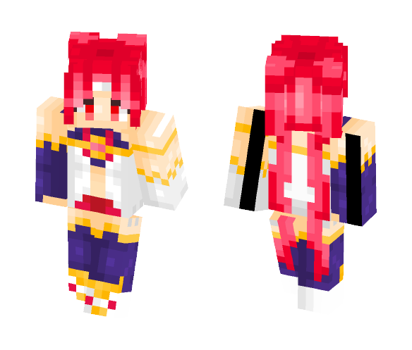 Jinx Star Guardian (LoL) - Female Minecraft Skins - image 1