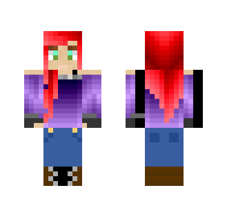 New skin, inspired by Rooster_demon - Female Minecraft Skins - image 2