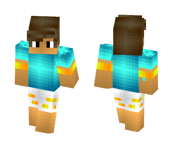 Im going to THE BEACH! - Male Minecraft Skins - image 1