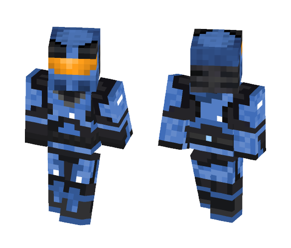 Spartan Mk. V Blue - Interchangeable Minecraft Skins - image 1