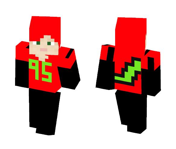 Lightning McQueen (Genderbent) - Female Minecraft Skins - image 1