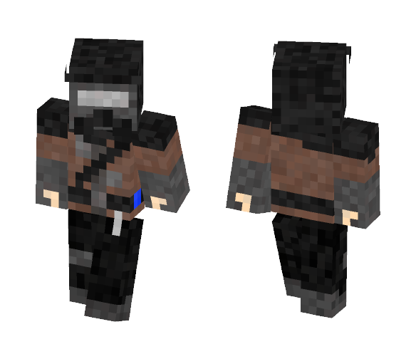 Fallout 4 Tattered Raider Outfit - Male Minecraft Skins - image 1