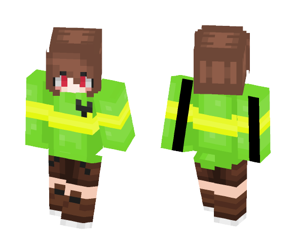 [Undertale] Chara Cute Version - Female Minecraft Skins - image 1
