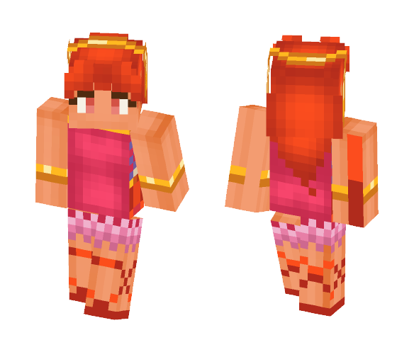 Din: Oracle of Seasons - Female Minecraft Skins - image 1