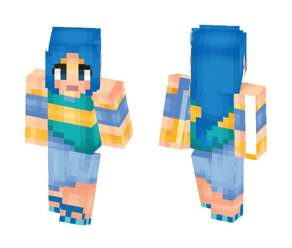 Nayru: Oracle of Ages - Female Minecraft Skins - image 1