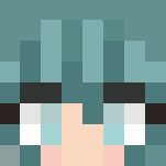 Blues,Greens and black - Female Minecraft Skins - image 3