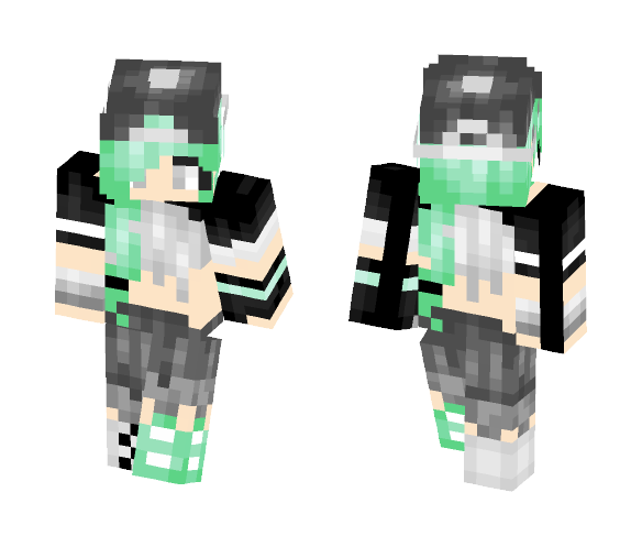 Emerald Glow - contest entry - Female Minecraft Skins - image 1