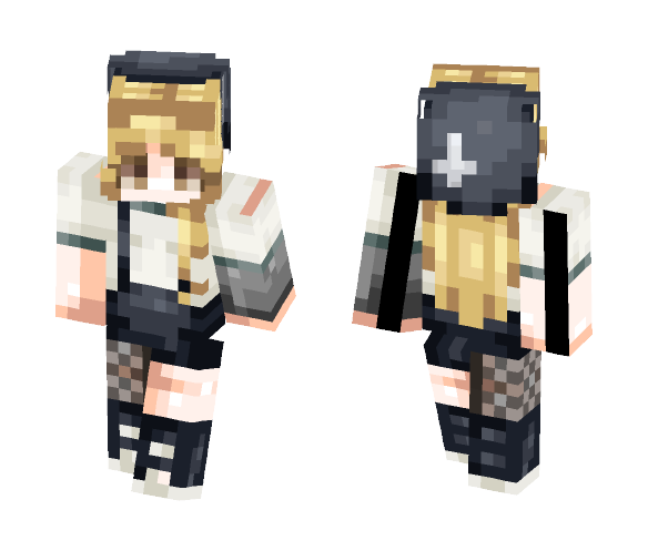 CopyCat [ST W/ MISAKA] - Female Minecraft Skins - image 1