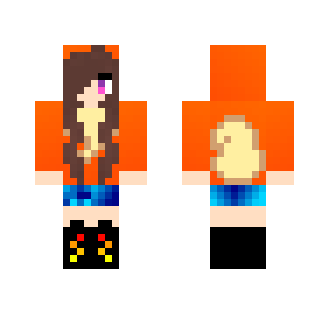 Flareon girl (me in minecraft)