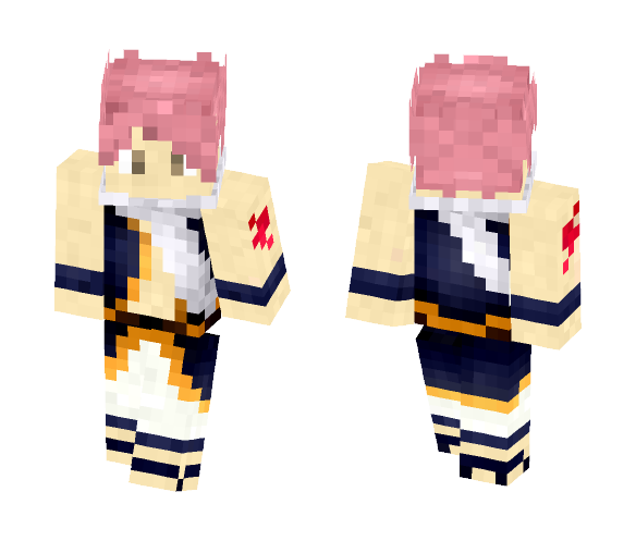 Natsu [Fairy Tail] - Male Minecraft Skins - image 1