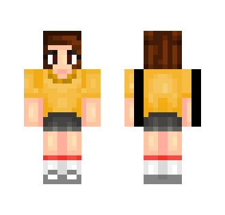 My Skin( Base by Woven ) - Female Minecraft Skins - image 2