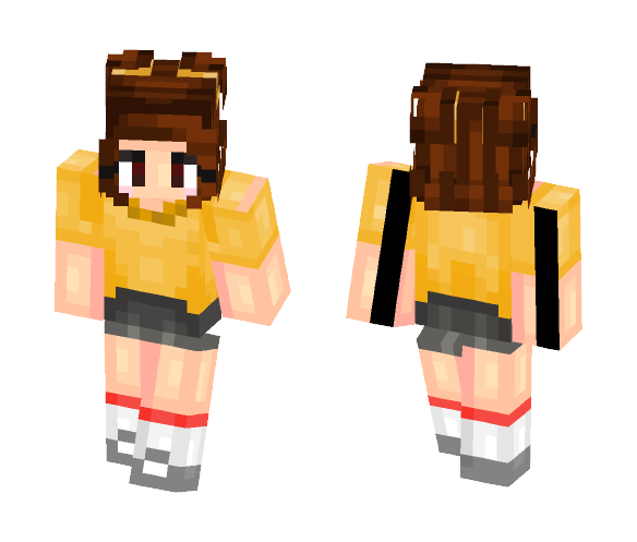 My Skin( Base by Woven ) - Female Minecraft Skins - image 1