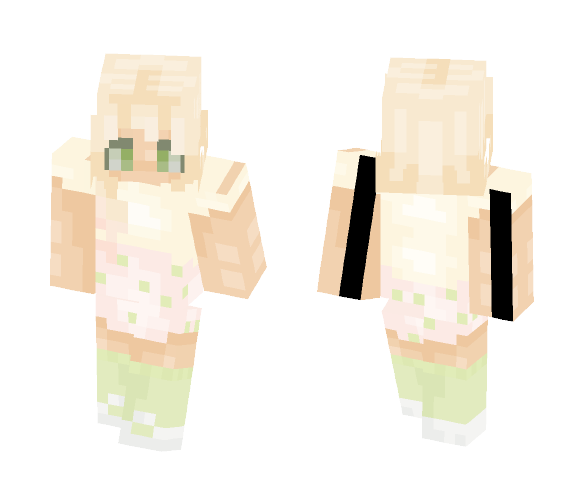 Strawberry mint ♥ Huffle - Female Minecraft Skins - image 1