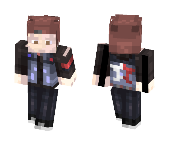 Delsin Rowe - InFamous: Second Son - Male Minecraft Skins - image 1