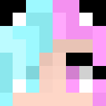 Blue And Pink Hair ❤❤ - Female Minecraft Skins - image 3