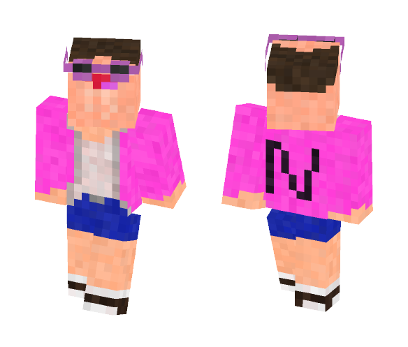 NOOB SWAG - Male Minecraft Skins - image 1