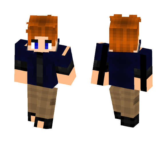 Ame oc skin (request) - Male Minecraft Skins - image 1