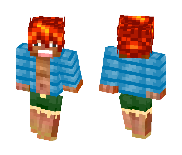 My OC One Piece Skin - Male Minecraft Skins - image 1